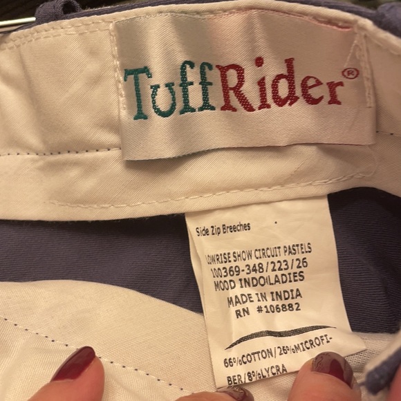 Tuff Rider Riding Breeches size 26R - Picture 3 of 3